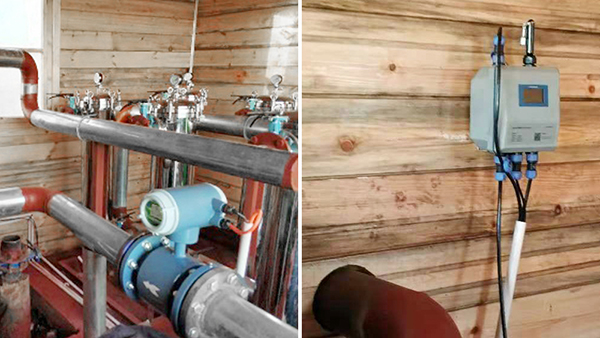 熱力流量監(jiān)測，大數(shù)據(jù)平臺監(jiān)測系統(tǒng)圖